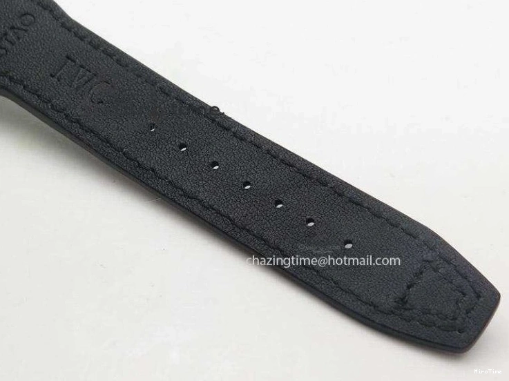 MIROTIME 0721 Mark XVII 1:1 MK Maker Best Edition SS Black Dial On Black Leather Strap A Sporty 7372
